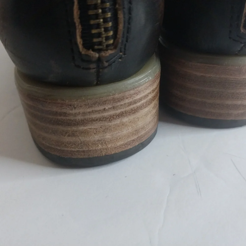 FIREBIRDS Moana Size 10 Elegant Brown Leather Women's Heels - Picture 8 of 12